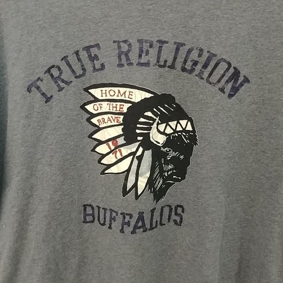 True Religion Short Sleeve Buffalos - Picture 2 of 7